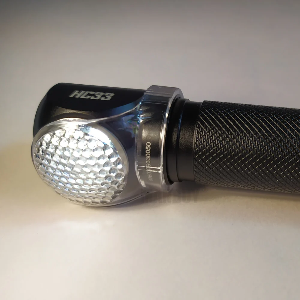 2021 NITECORE диффузор для налобного фонаря HC33 HC30 прозрачный белый специальный дизайн