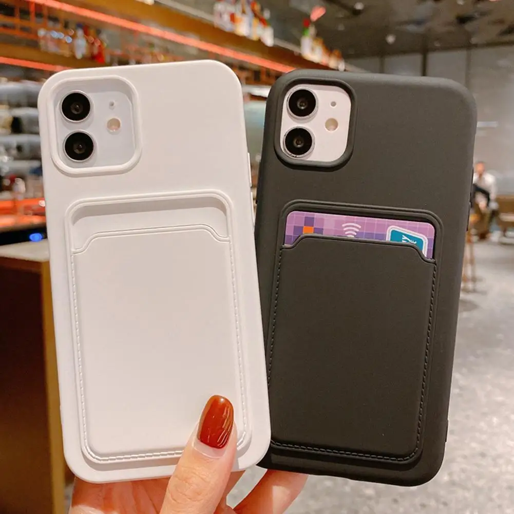 For Iphone 13 Pro Max Case Silicone Soft TPU Cover IPhone13 Mini Aifon 13Pro 13Mini Camera Shockproof Card Wallet Back Funda | Мобильные