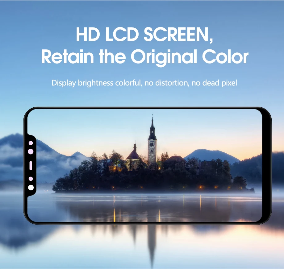 Супер AMOLED для 6,2" Xiaomi mi 8 Xiao mi 8 mi 8 ЖК-дисплей рамка+ сенсорный экран панель дигитайзер Замена