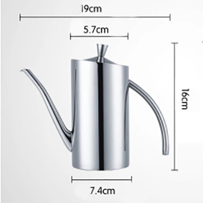 17 унций/500 мл диспенсер оливкового масла из нержавеющей стали/бутылка для