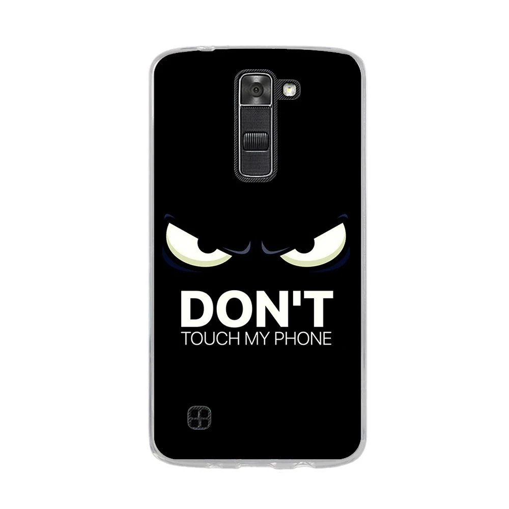 Мягкий силиконовый чехол для LG K7 X210 X210DS европейская версия мультяшная задняя