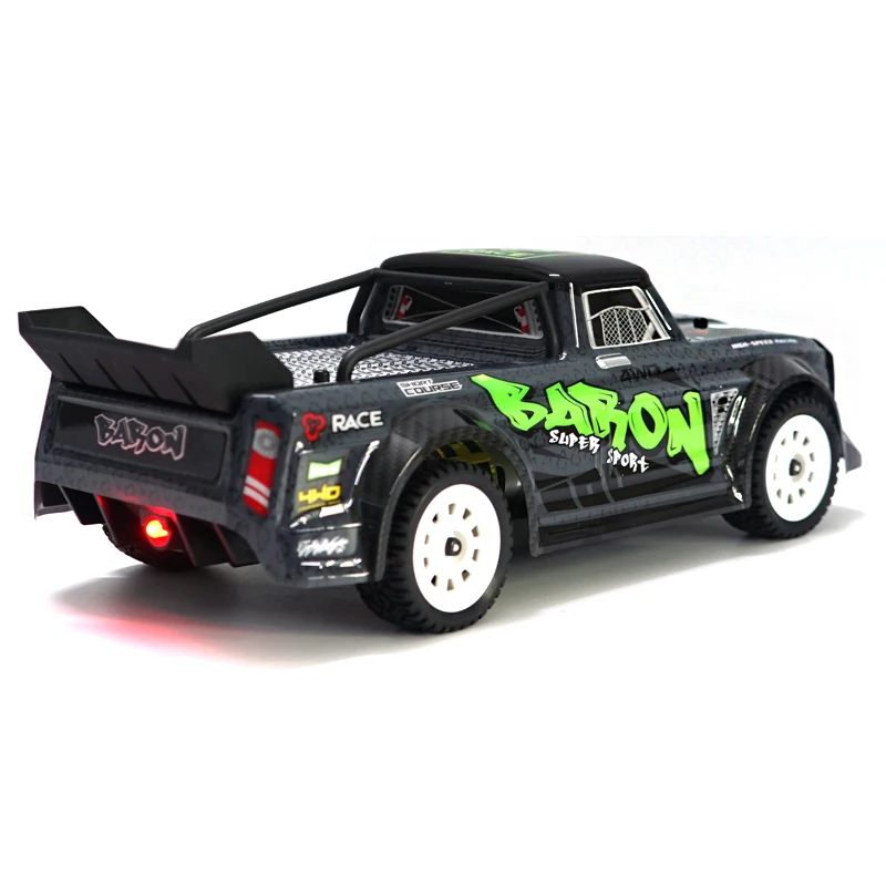 Новый RTR RC автомобиль 4WD 1/16 2 4G 30 км/ч Дрифт гоночный с LED светильник плоский бег