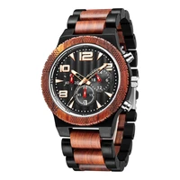 mix color black and red sandalwood watches 100 handmade natural bamboo bracelet mens creative gift for lover boyfriend hunsband