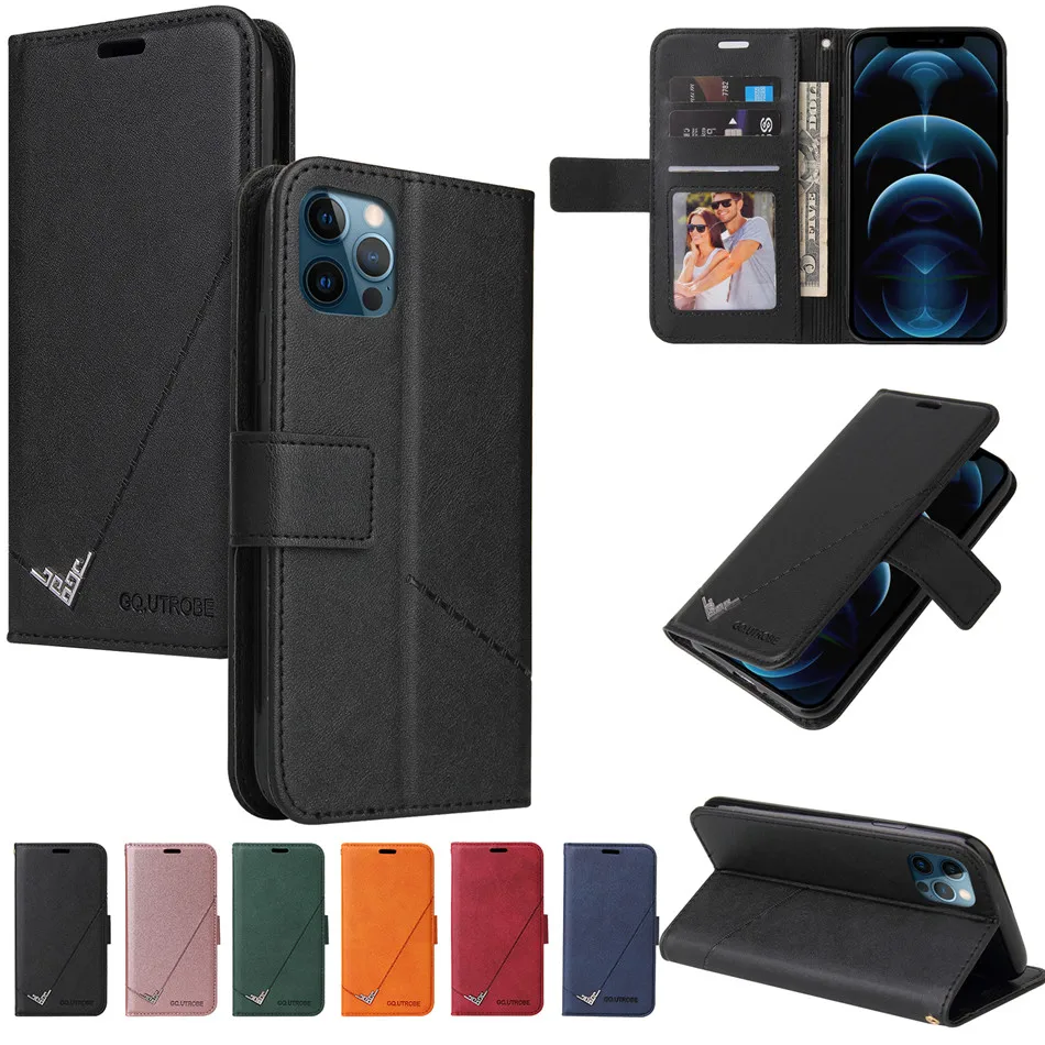 

Leather Phone Case Wallet Cover For Xiaomi Mi 9T A3 CC9E Poco X3 NFC 10T10 Pro Lite Ultra Redmi10X Note9 Pro Max Flip Stand Book