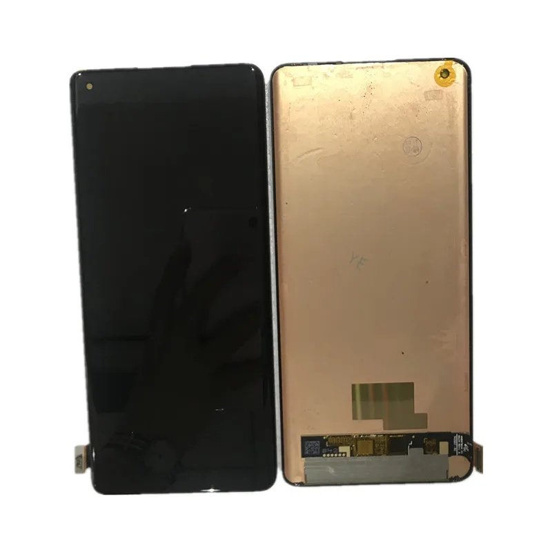 Pantalla Amoled de 6,78 pulgadas para m&oacute;vil, digitalizador de Panel t&aacute;ctil LCD para OnePlus 8 Pro 5G, 1 + 8 Pro, soporte de huella dactilar-3