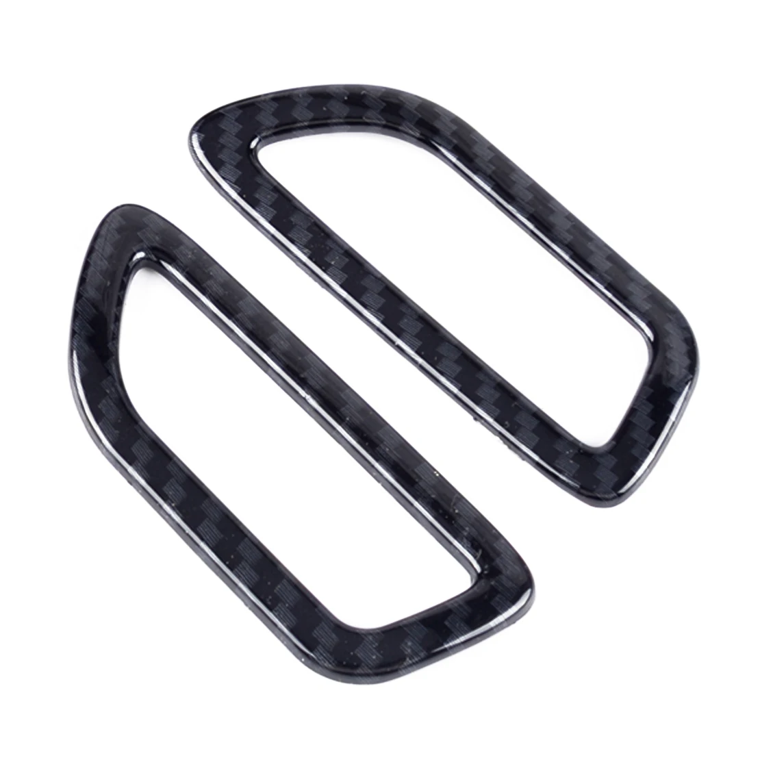 CITALL ABS Carbon Fiber Texture Front Interior Upper Air Vent Outlet Cover Decoration Trim Car Styling Fit for Toyota RAV4 2019 |