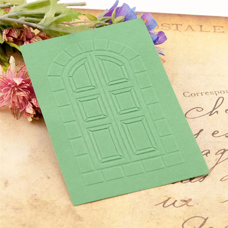 

Пластиковый шаблон для тиснения, сделай сам, скрапбукинг дверей, рукоделие, искусство украшения бумаги, тисненый зажим для печати