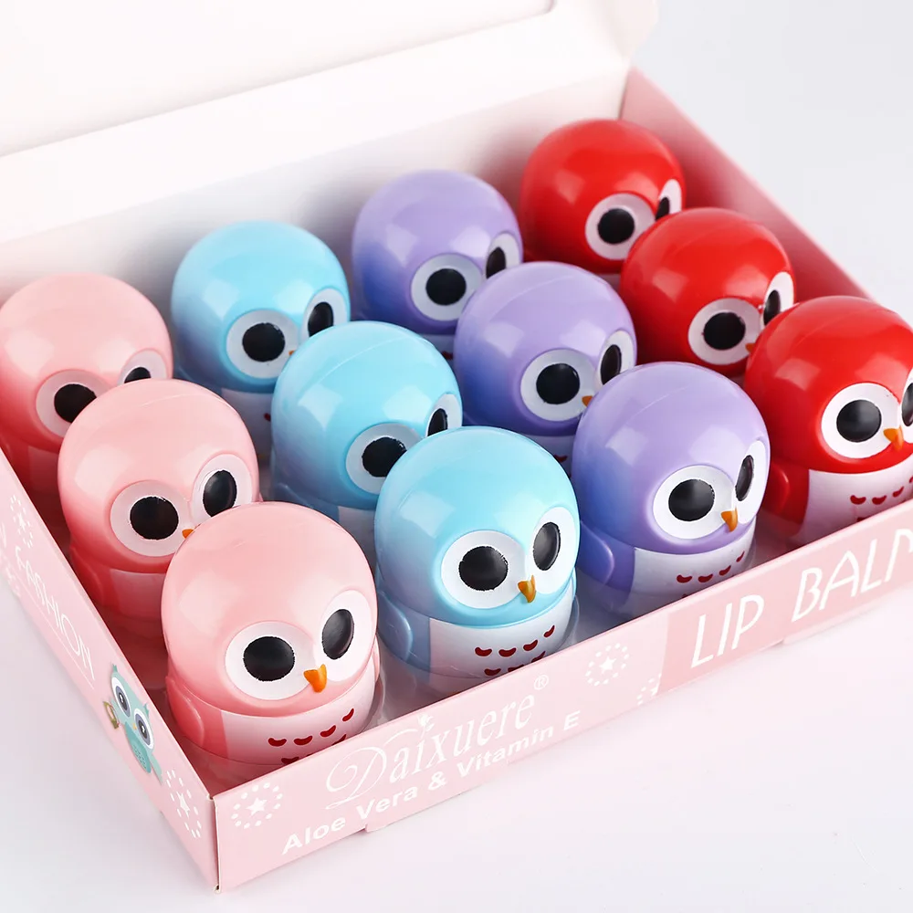 Увлажняющий бальзам в виде совы питательный натуральный растительный