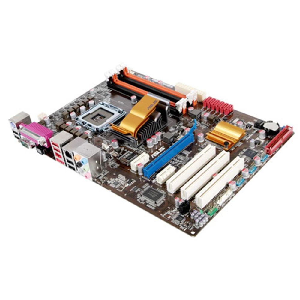 Asus P5P43TD PRO Intel P43 оригинальная материнская плата для настольных ПК с разъемом LGA 775 Core 2 Extreme/Core 2 Quad DDR3 16G ATX