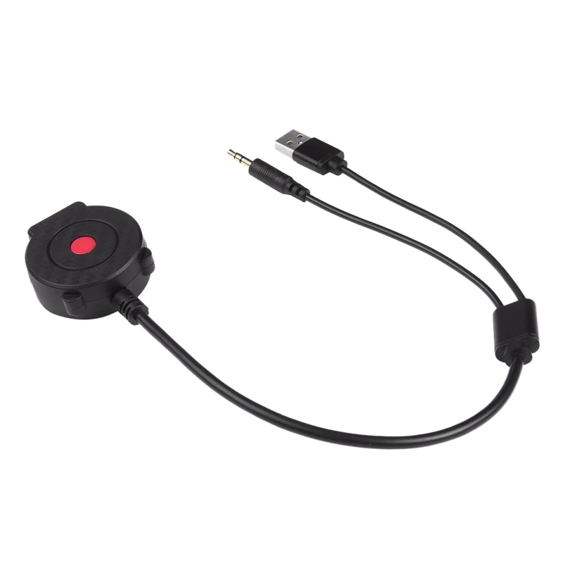 Автомобильный беспроводной Bluetooth модуль аудио AUX и USB кабель музыкального