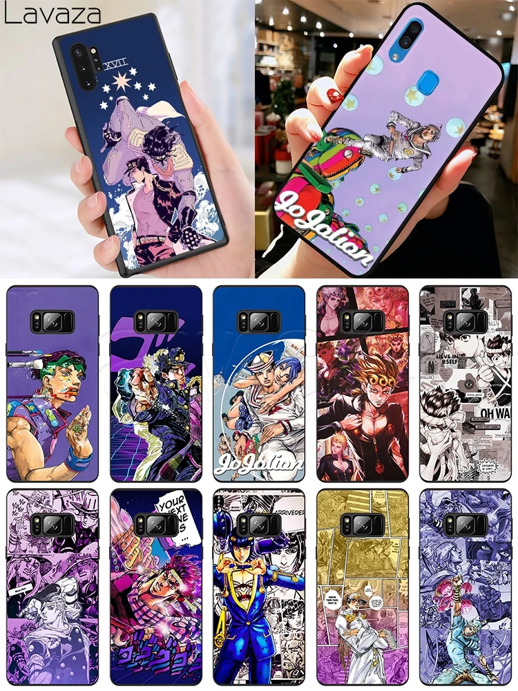 Мягкий чехол Lavaza с невероятными приключениями Джоджо для Samsung A2 A3 A5 A6 A7 A8 A9 J4 J6 J7 Duo