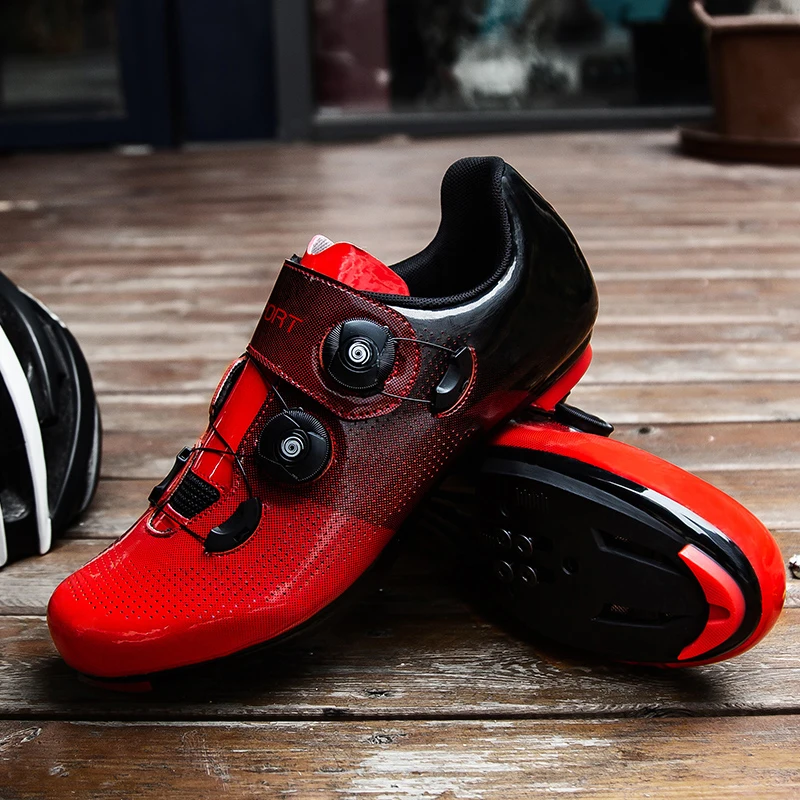 

Cycling Shoes Men SPD Road Bike Sneakers Professional Outdoor Sport Self-locking Ultralight Bicycle Shoes Sapatilha Ciclismo Mtb