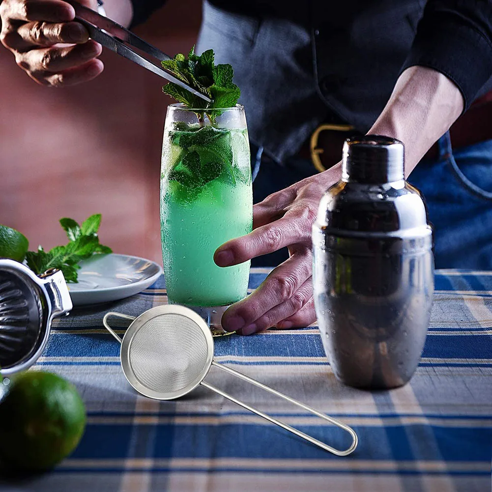 Коктейльный фильтр из нержавеющей стали пищевой конический сетчатый сито