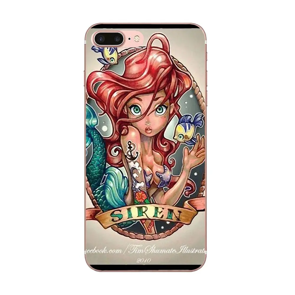 Alice In Wonderland Ariel Cinderella Diy Phone Case For Apple iPhone X XS Max XR 4 4S 5 5C 5S SE 6 6S 7 8 Plus | Мобильные телефоны