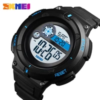 skmei outdoor sport watch men digital wristwatch waterproof week display 2 time alarm clock mens watches relogio masculino 1481