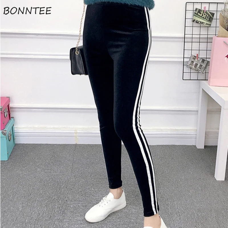 Женские леггинсы 2020 зимние универсальные утепленные для отдыха плюс бархатные