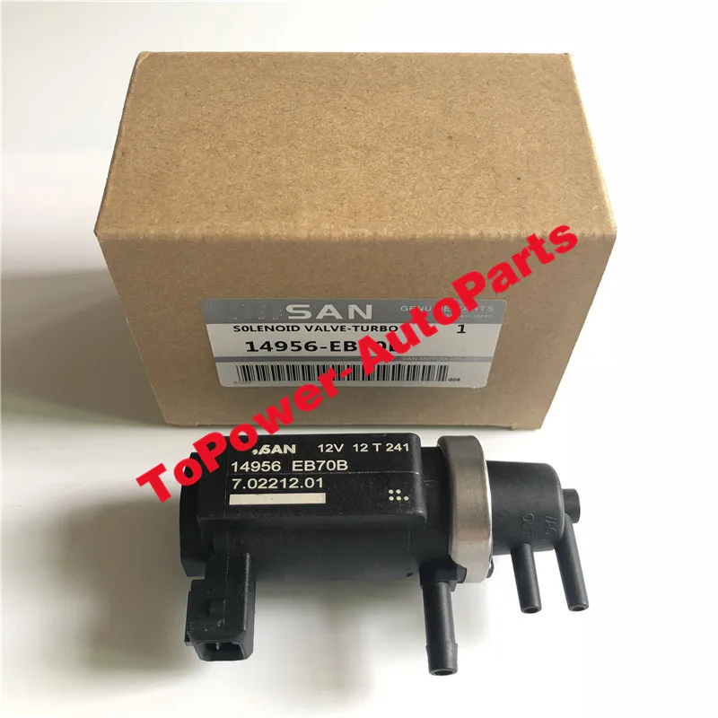 

Vacuum Turbo Pressure Solenoid Valve OEM 14956-EB70B 14956-EB70A 14956-EB30A 14956-EB300 For Nissann Navara Frontier Pathfinder