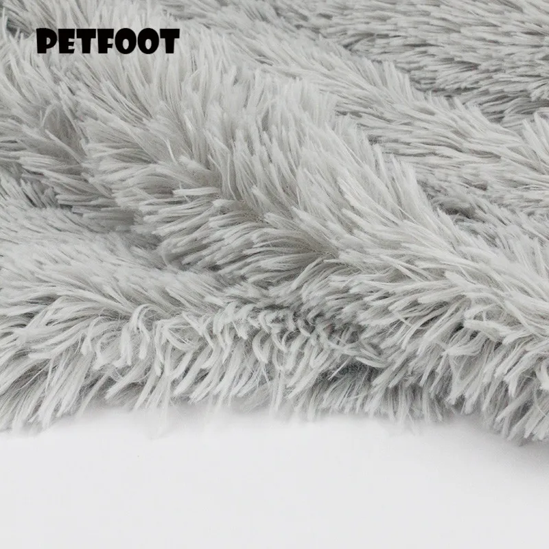 Роскошные Длинные Плюшевые ПЭТ Одеяло кошка спальный коврики Щенок зимние