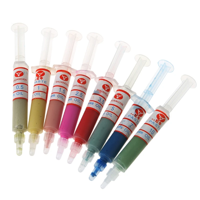 1/6/8/12pcs Diamond Polishing Lapping Pastes Compound Set 0.5-40Micron Tools | Abrasives