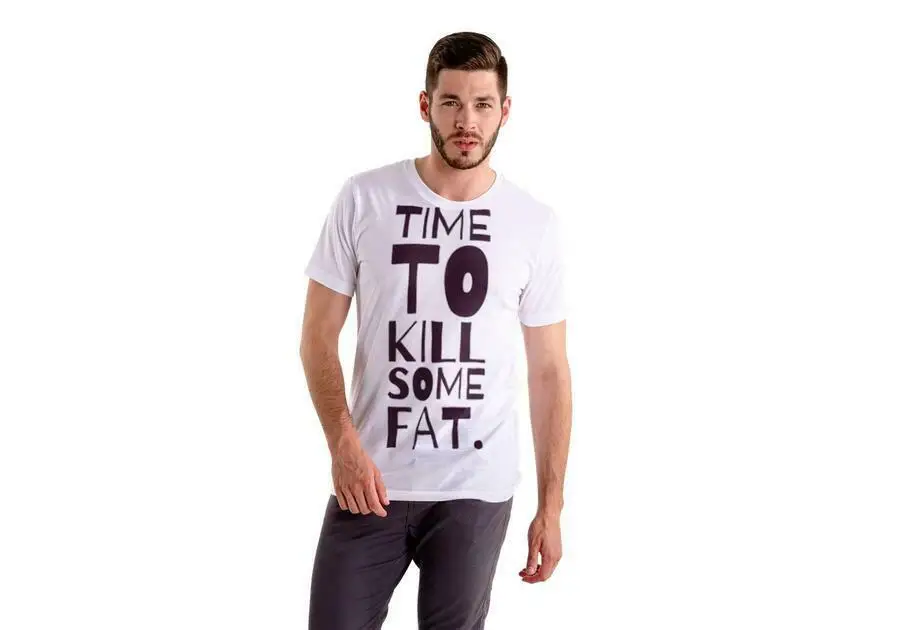Футболка унисекс пришла чтобы убить полных|Мужские футболки| |