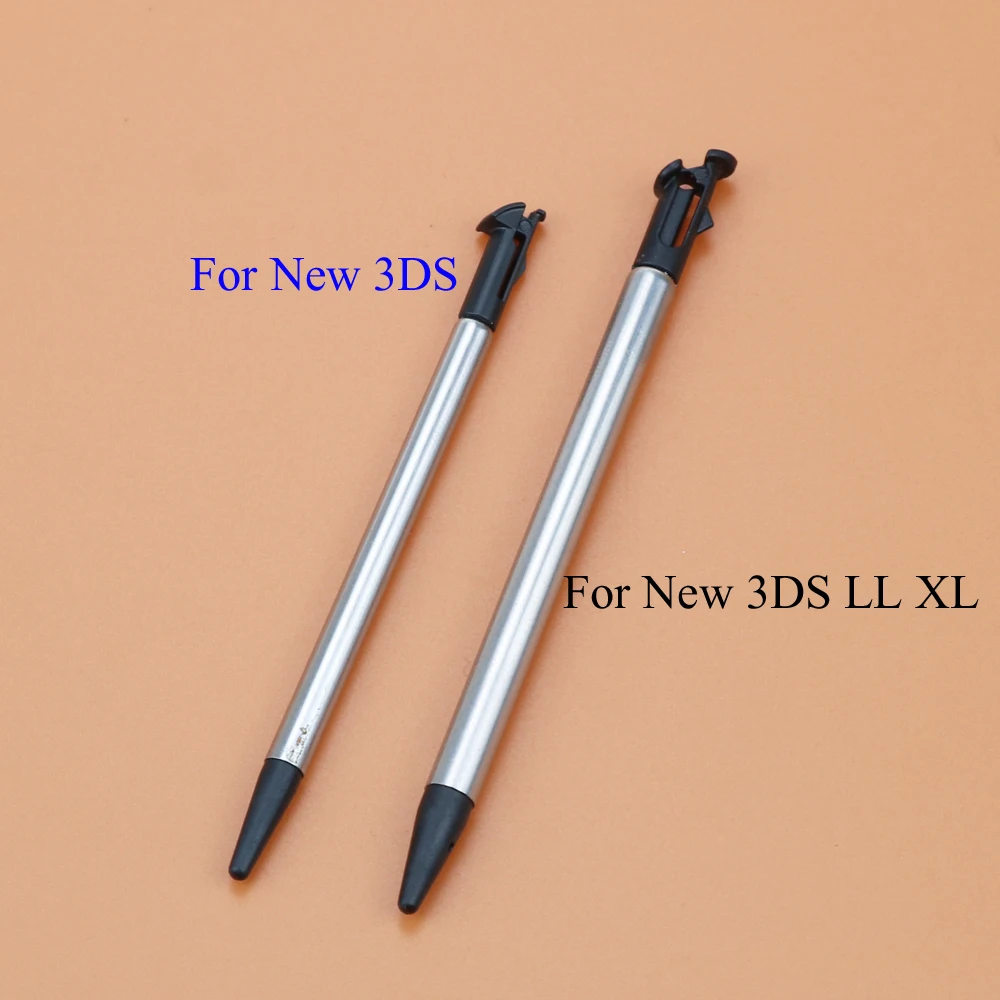 2 Models each 1pcs YuXi, портативная игровая сенсорная ручка, выдвижная 2 в 1, мини металлический стилус для сенсорного экрана, ручка для новой консоли nintendo 3DS LL/XL - Цвет: 2 Models each 1pcs