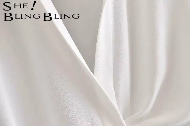 Женская Повседневная Блузка SheBlingBling Za 2021 Tra зеленая облегающая Укороченная