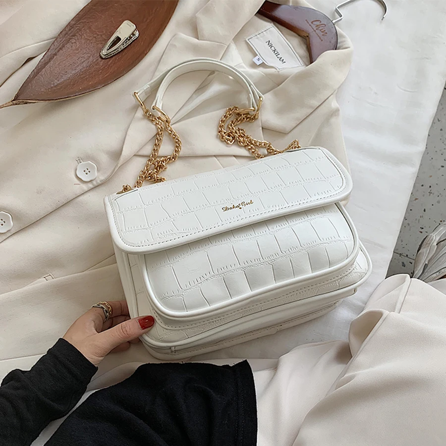 

Crossbody Bags for Women Casual PU Leather Handbags Stone Pattern Big Shoulder Bag Women's Bag Design Messenger Tote Bag