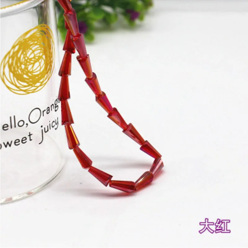 Бесплатная доставка 6*12 мм 48 шт. в форме башни чешские Австрийские хрустальные