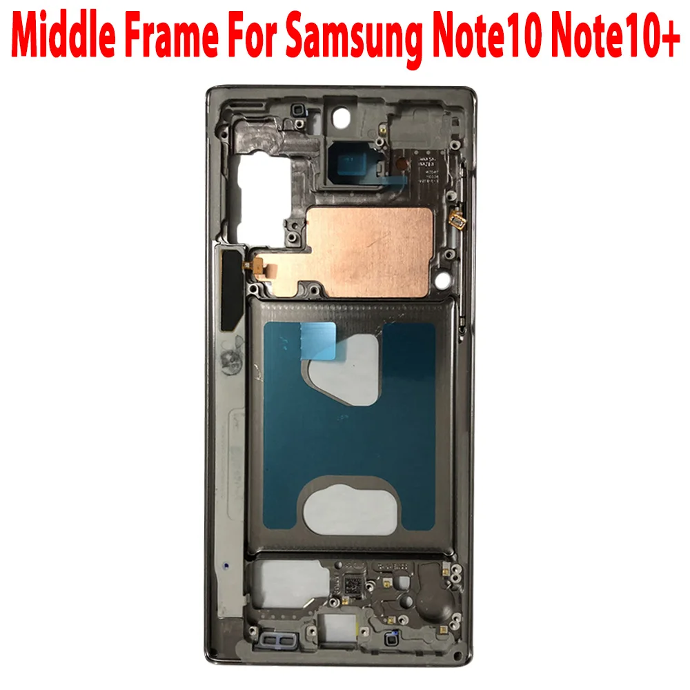 

Frame For Samsung Galaxy Note10 Note10+ Middle Frame Midplate Bezel Chassis Housing Parts For Samsung Note10 Plus Middle Frame