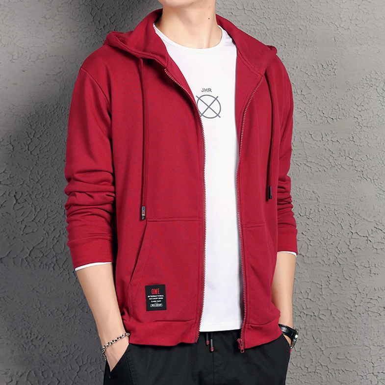 

YISU Sweatshirt Men Clothes Warm Cardigan Men with Hood Sweatshirt Coat Zipper Coats Hood Sweatshirt 2020 Autumn Winter Hip Hop