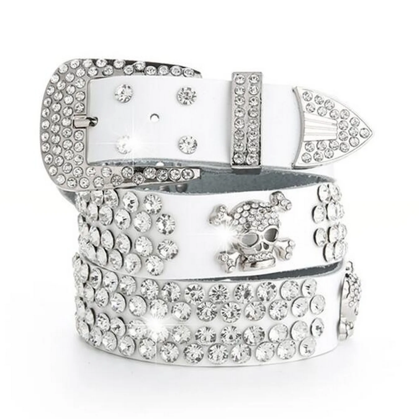 Новая женская джинсовая лента для талии чёрная кожаная стразы украшение в виде