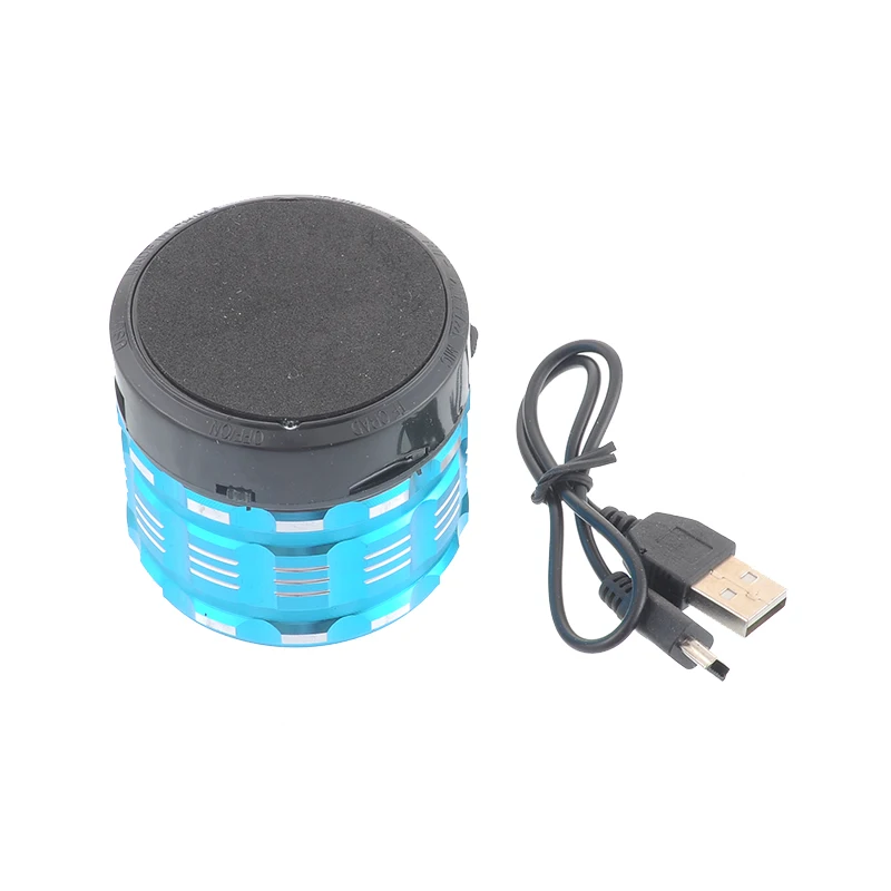 DIDIHOU портативный Bluetooth динамик водонепроницаемый динамик TF USB сабвуфер Mp3 стерео аудио музыкальный плеер - Цвет: blue