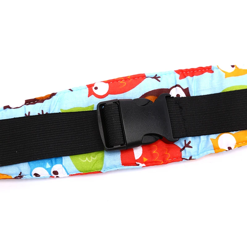 

Cartoon cute child head support sleep with infant safety seat head fixed sleepy with baby safety seat holder belt