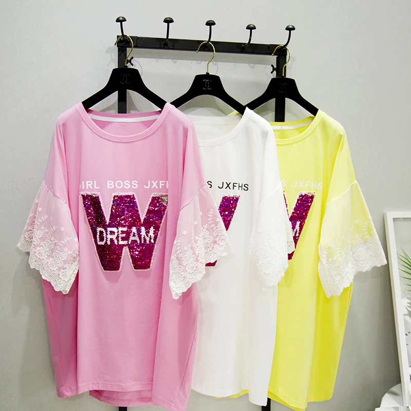 Новинка 2020 модная футболка с коротким рукавом женское корейское свободное