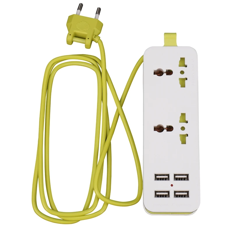 

Удлинитель электрический портативный с зарядным портом и USB-портом