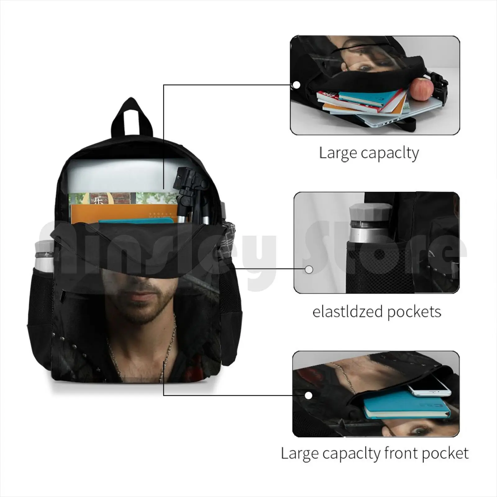 Рюкзак Colin Oɽonoghue с крючком для капитана рюкзак походов верховой езды