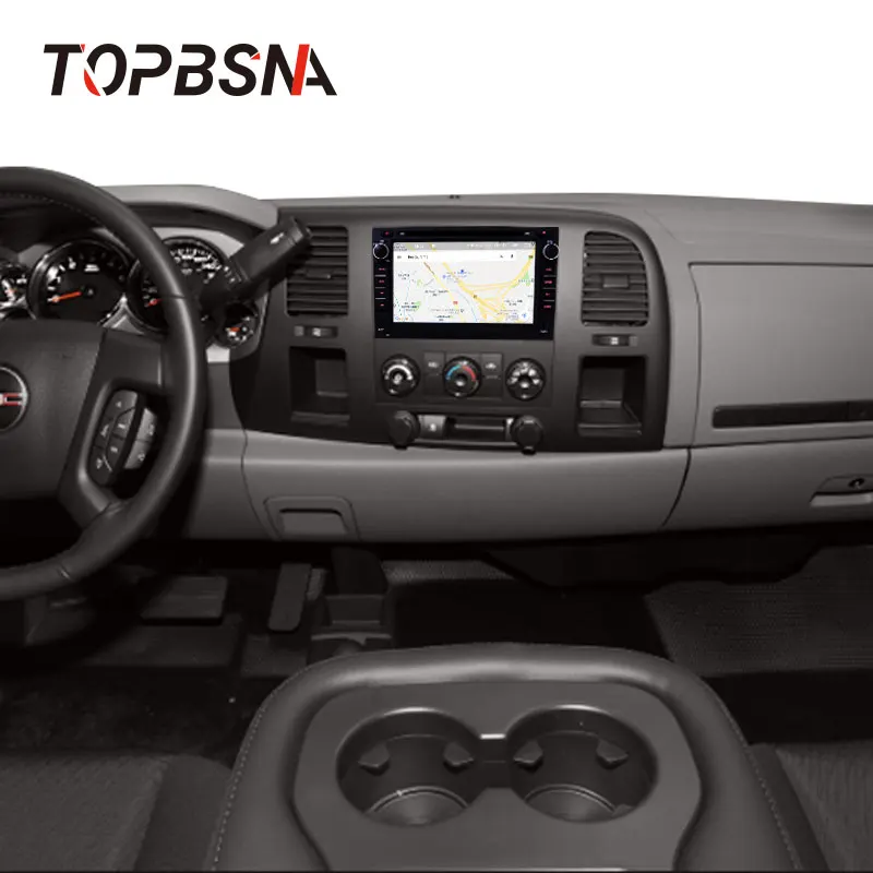 Автомобильный DVD плеер TOPBSNA мультимедийная стерео система на Android 10 с Wi Fi для