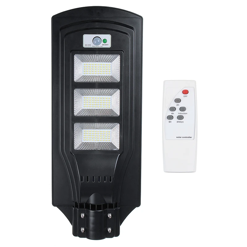 

IP65 40W/80W/120W LED Garden Outdoor Lighting Wall Lamp Solar Street Light Solar Powered Radar Motion Light with Remote Control