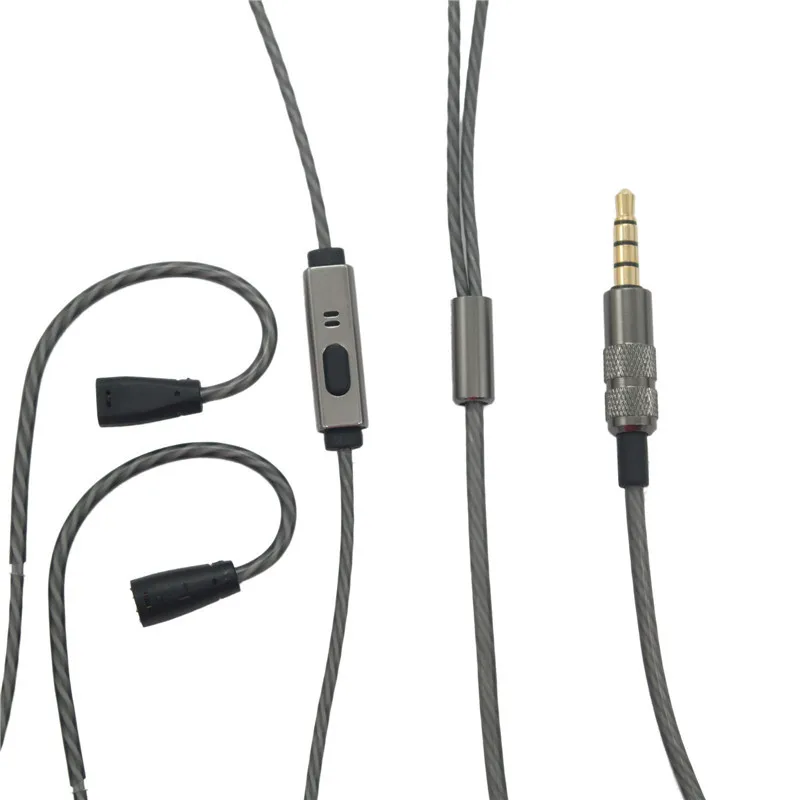 3 5 мм с микрофоном можно отрезать телефонную гарнитуру для аудиолинии Sennheiser IE80 IE8