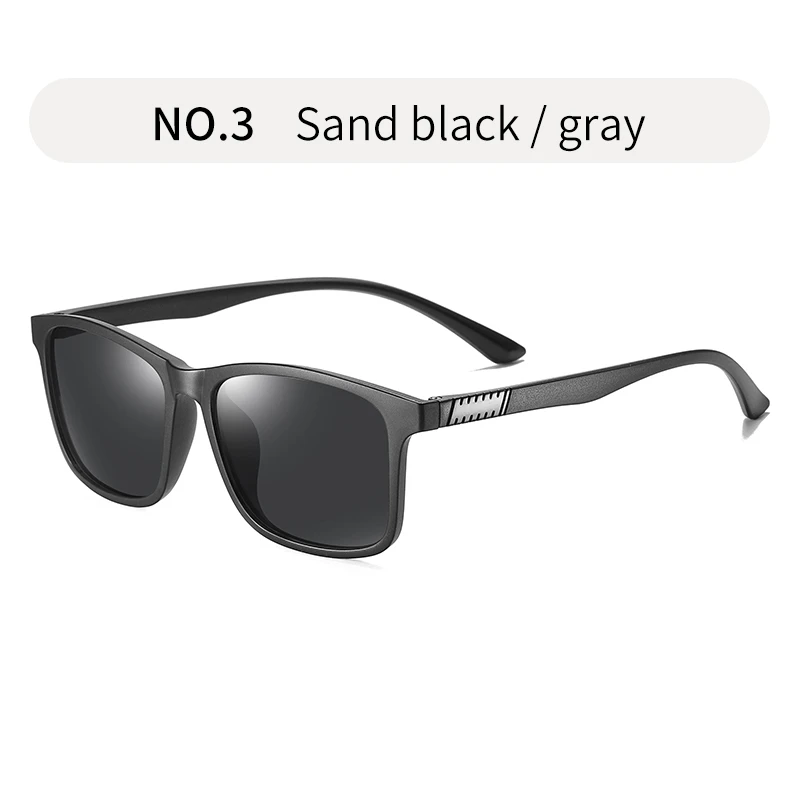 Солнцезащитные очки W3501 - Цвет линз: Matte black grey