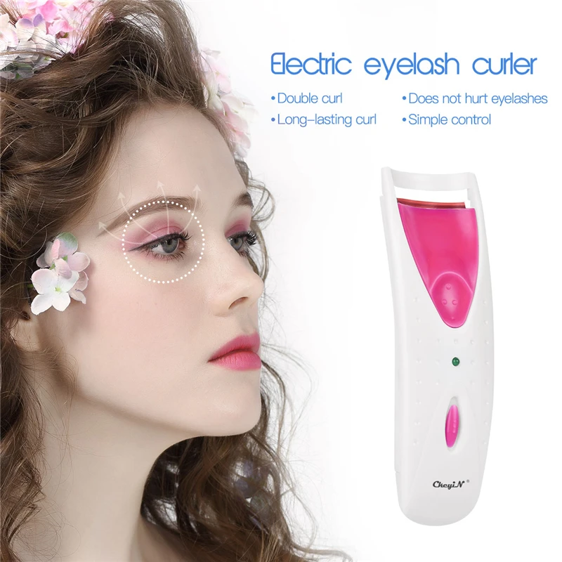

Rechargeable Lip Face Hair Razor Epilator Pen Remover Lady Eyebrow Trimmer Makeup Cosmetic+Mini Electric Heated Eyelash Curler