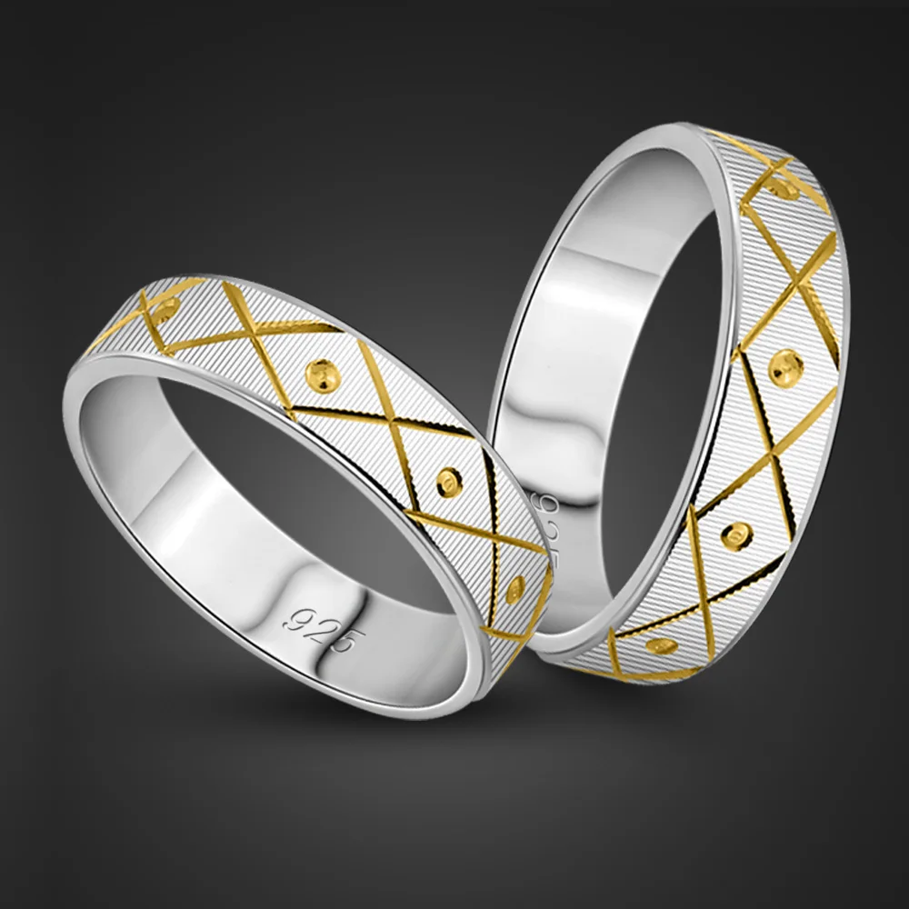 

Vintage Simple Style Male / Female 100% 925 Silver Ring Pattern Design Solid Silver Ring Charm Jewelry Valentine's Day Gift