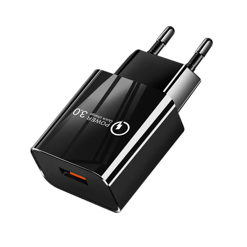 Быстрое зарядное устройство 5 В 3 А USB адаптер Type C кабель Micro для зарядки телефона