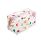 Прозрачная Водонепроницаемая косметичка из ПВХ, прозрачная сумка на молнии для туалетных принадлежностей, пластиковые сумки-органайзеры для макияжа, дорожные сумки для хранения туалетных принадлежностей