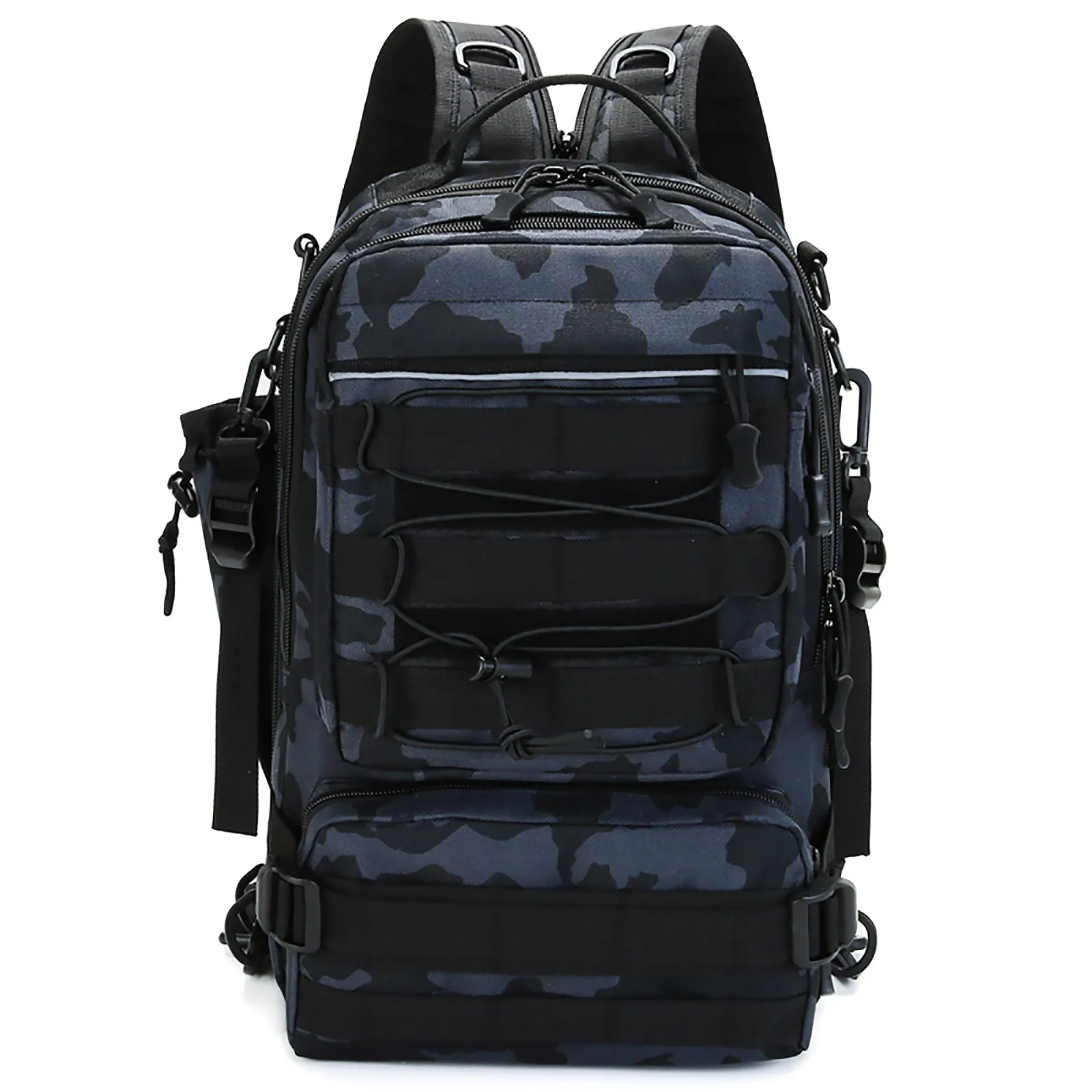 

Tactical Backpack Military Assault Bag Outdoor Sports Rucksacks Water-Resistant Fishing Gear Bag for Trekking Camping Hunting