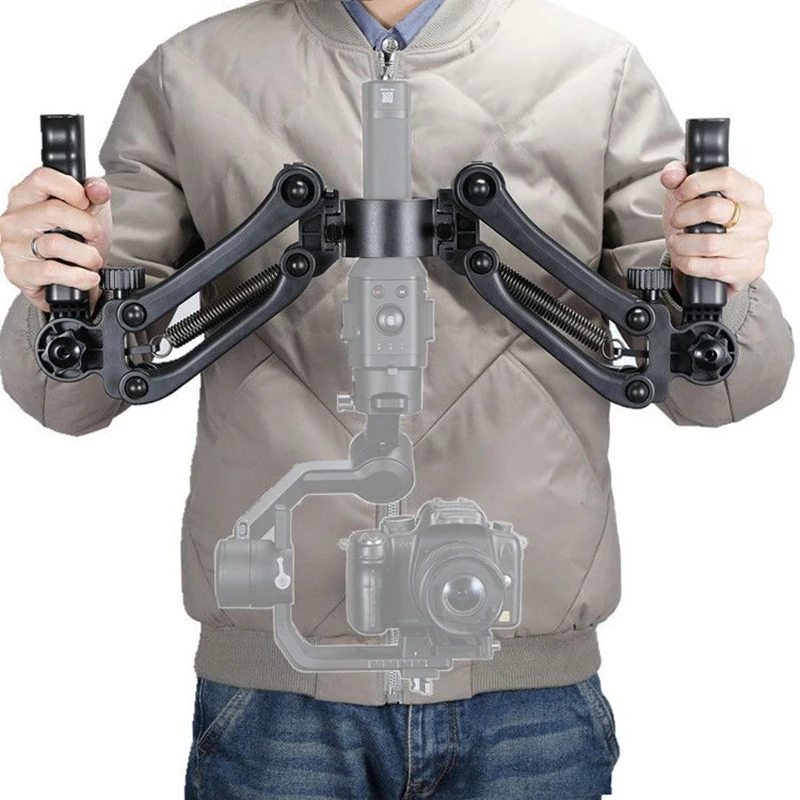 3 оси весна двойной ручкой Gimbal держать руки для ZHIYUN Crane 2 DJI Ronin S AIRCROSS гладкой 4 OSMO
