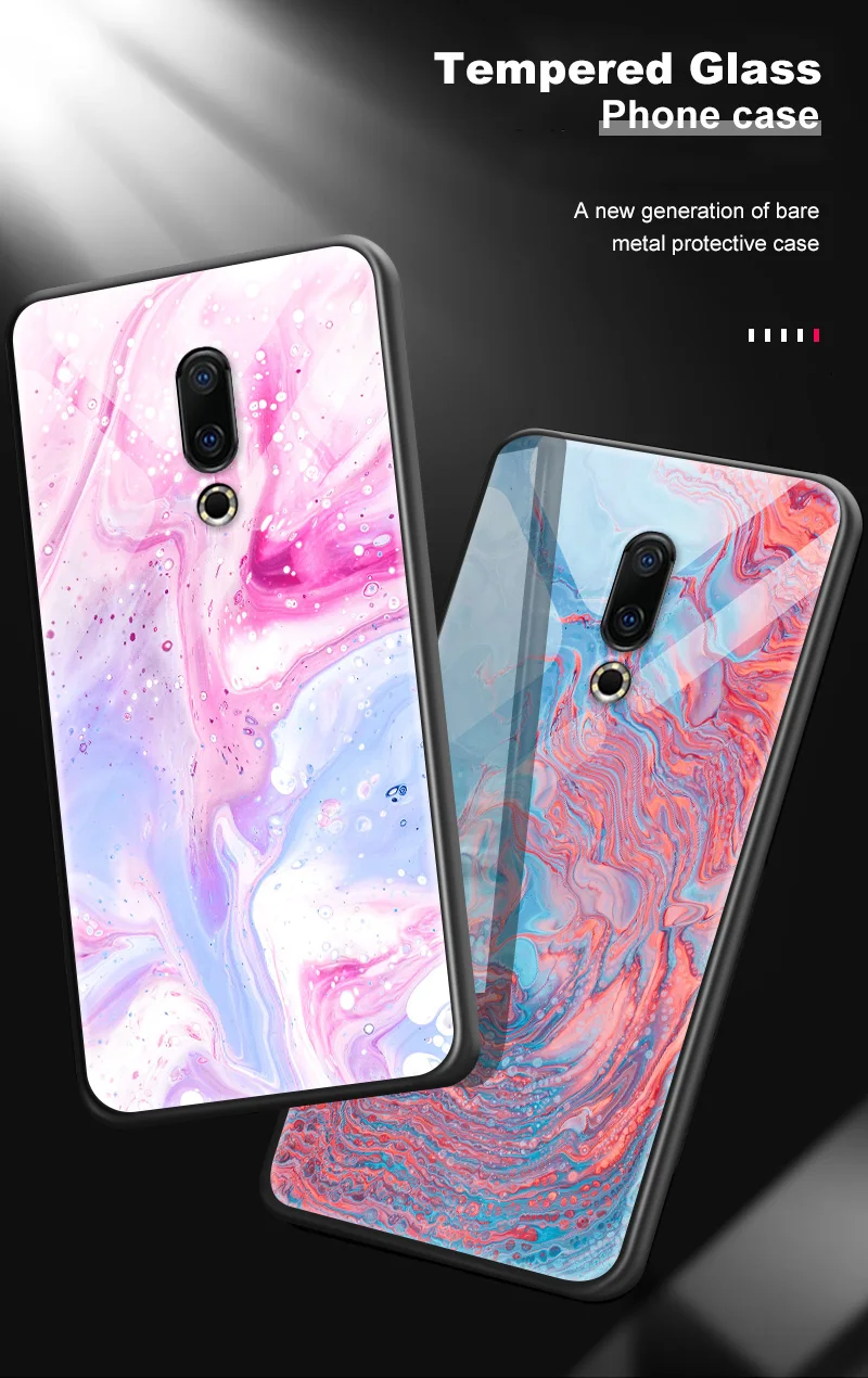 Роскошный бампер для Meizu M9 Note M5 M6 M8 Frame для Meizu 16s 16th Plus 16X M6T M882Q M892Q защитный чехол из закаленного стекла