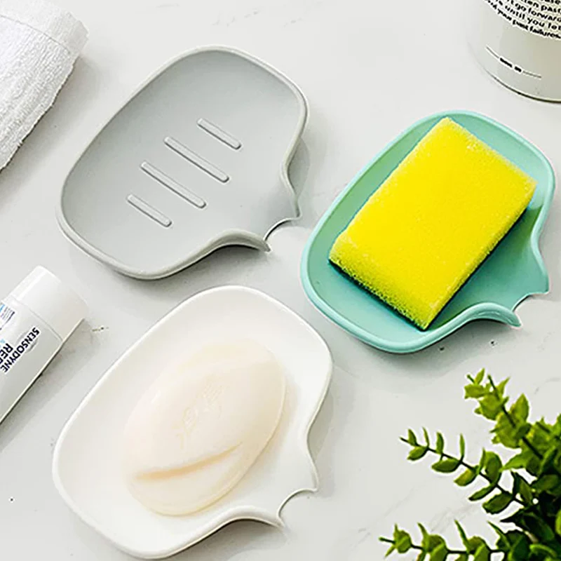 

Soft Soap Holder Bathroom Diversion Type Shower Drain Soap Plates Box