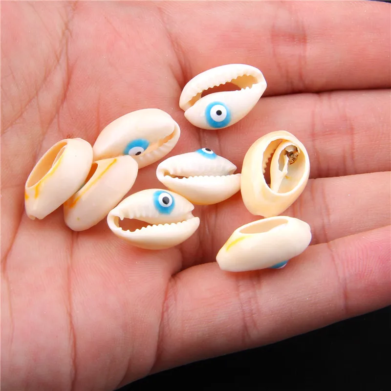10 шт./лот свободные бусины из ракушек Cowrie для изготовления ювелирных украшений