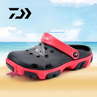 fishing shoes breathable slipper daiwa hole shoes 2021 men summer non slip soft water shoes beach sandals outdoor wading shoes